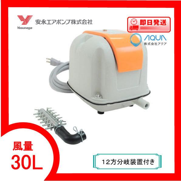 AP-30P（12方分岐装置付き） エアーポンプ AP−30P 安永
