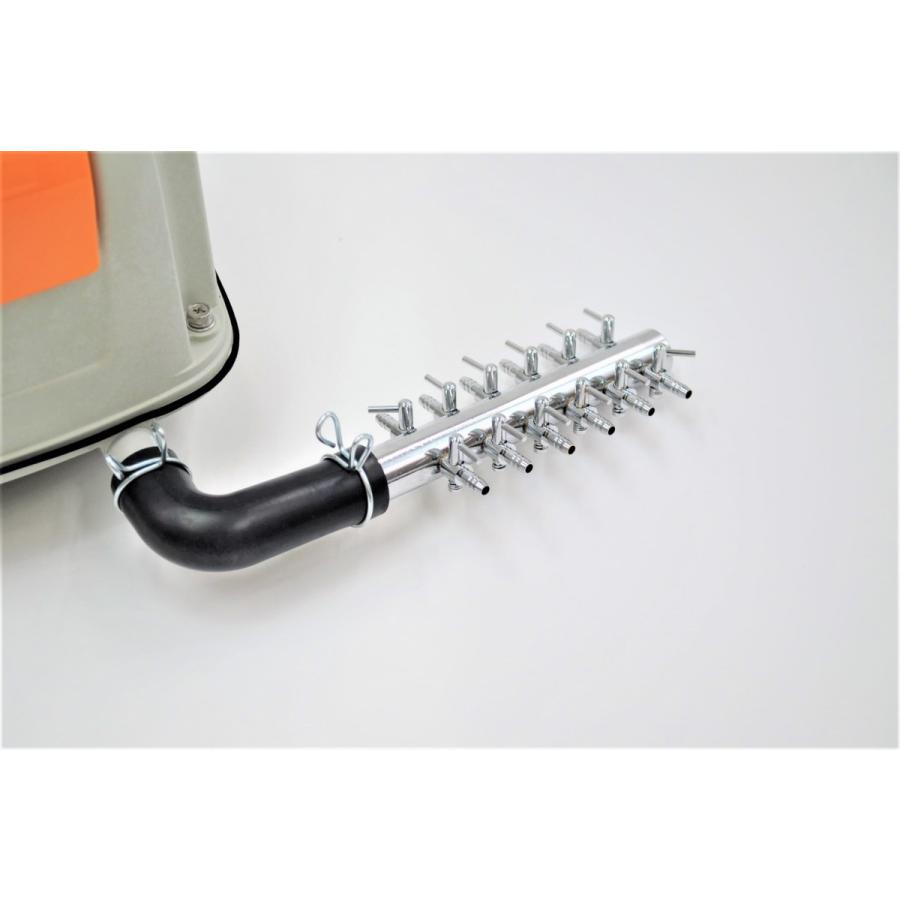AP-30P（12方分岐装置付き） エアーポンプ AP−30P 安永