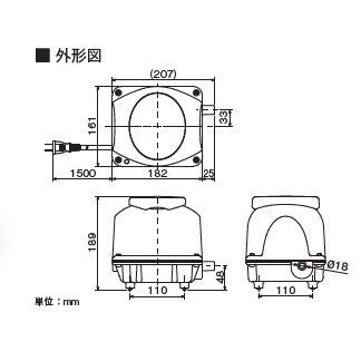 EcoMac40（１０方分岐装置付き） エアーポンプ ＥｃｏＭａｃ４０ フジクリーン工業 １年保証付　送料無料_3
