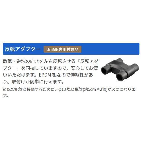 UniMB80 エアーポンプ ＵｎｉＭＢ８０ フジクリーン工業 １年保証付 送料無料の画像