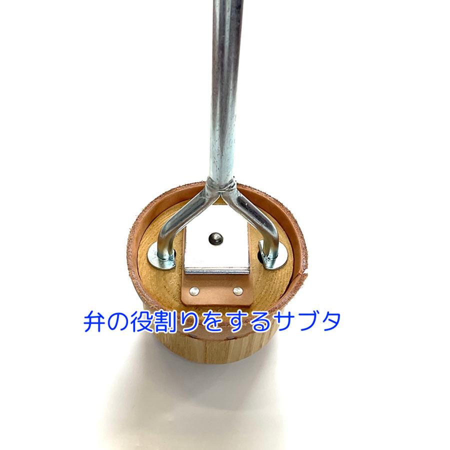 32サイズ用 木玉ピストン一式(小栓ボルト付)手押しポンプ交換 32サイズ用 木玉ピストン一式(小栓ボルト付)手押しポンプ交換