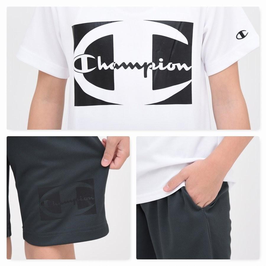 キッズ ジャージ 子供服 メール便 送料無料 半袖 Tシャツ パンツ チャンピオン champion 国内正規品  男の子 女の子 スポーツ｜punahele｜22