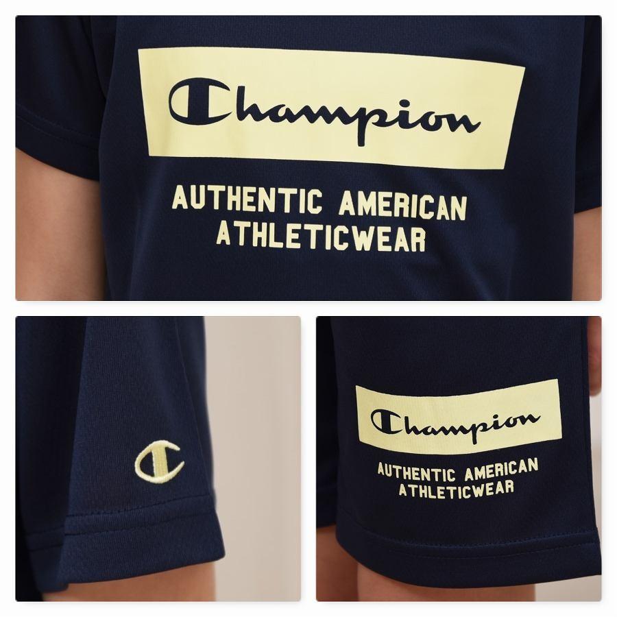 キッズ ジャージ 子供服 メール便 送料無料 半袖 Tシャツ パンツ チャンピオン champion 国内正規品  男の子 女の子 スポーツ kids｜punahele｜21