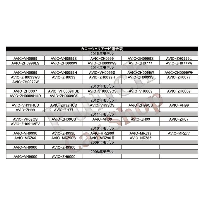 PB4 トヨタ純正バックカメラ サイバーナビ リアカメラ バックカメラ 変換 カロッツェリア 【NHZA-W60G】｜punchcarshop｜07