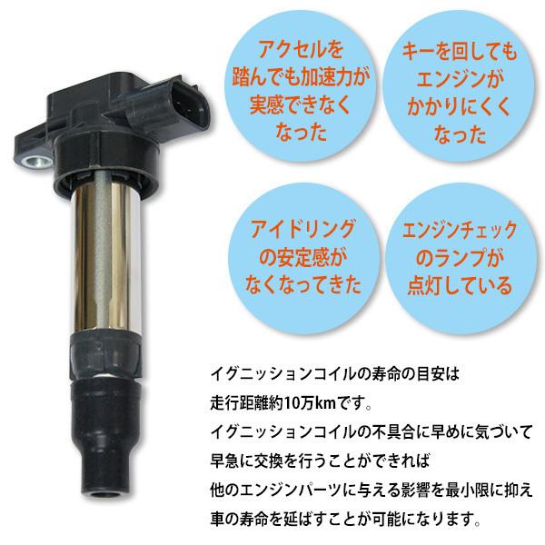 送料無料 新品 イグニッションコイル ジムニー JB23Wエブリィ DA52V DA62V DA62W DA64V DA64W DB52V 33400-76G21 33400-85K20 3本|punchcarshop|03