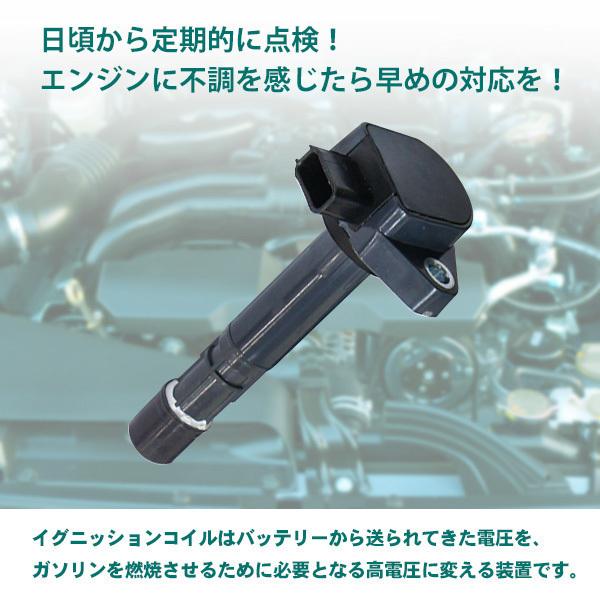 ホンダ バモス HM1 HM2 イグニッションコイル 3本 HONDA 30520-PFE-004 30520-PFB-007 PEC12-3｜punchcarshop｜02