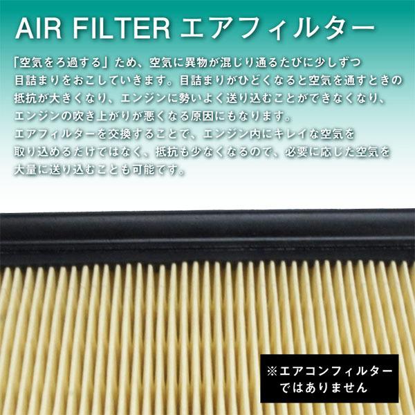 エアフィルター エンジン アクア H23.12-H29.06 (NHP10) 17801-21060