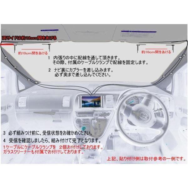 HF201用カロッツェリア 地デジフィルムアンテナセット GPSセット