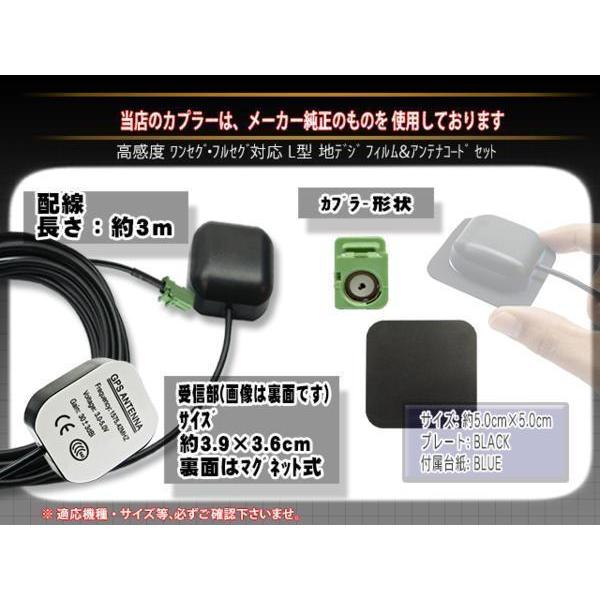 HF201用カロッツェリア 地デジフィルムアンテナセット GPSセット