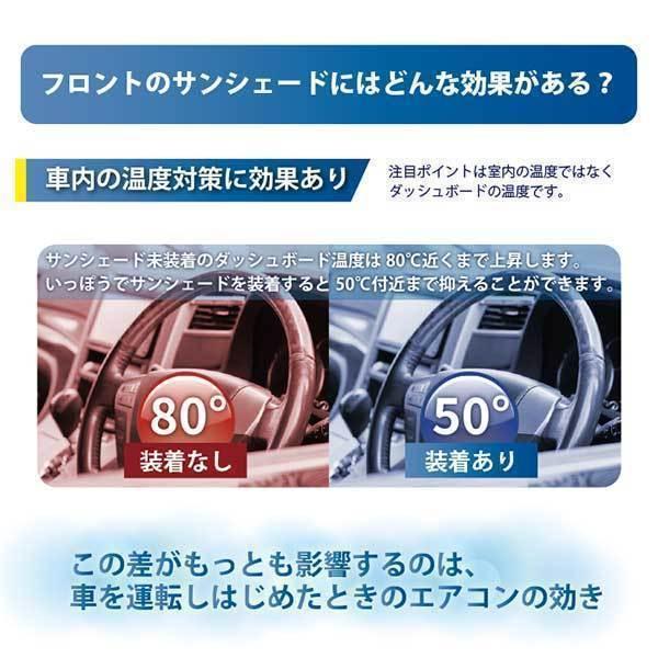 【PJ17S-SL】 アウトレット品・在庫処分 折りたたみ 傘式 車 サンシェード 収納カバー 付き フロントガラス 断熱 UVカ ット プライバシー保護｜punchcarshop｜05