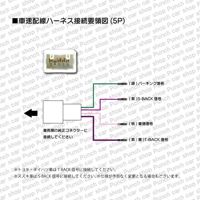 【PO21】ワゴンＲスマイル※9 R3.09〜　オーディオハーネス20P 　車速コネクター5Pセット 市販　社外　ナビ　取付　配線 ステアリングリモコン｜punchcarshop｜04