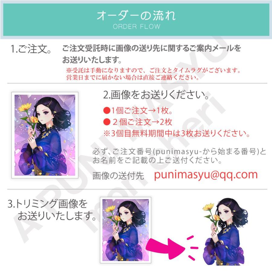 オーダーメイド アクリル キーホルダー イラスト 推し活 5cm〜15cm