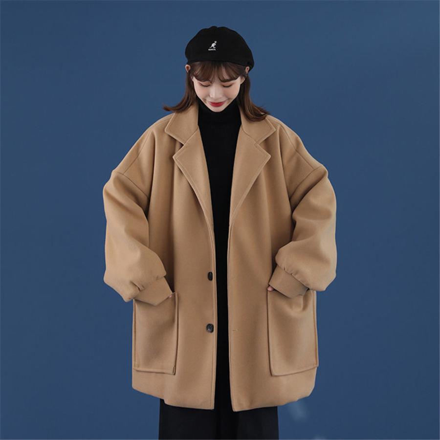 大きいサイズ レディース コート チェスターコート カシミア風 M〜4XL