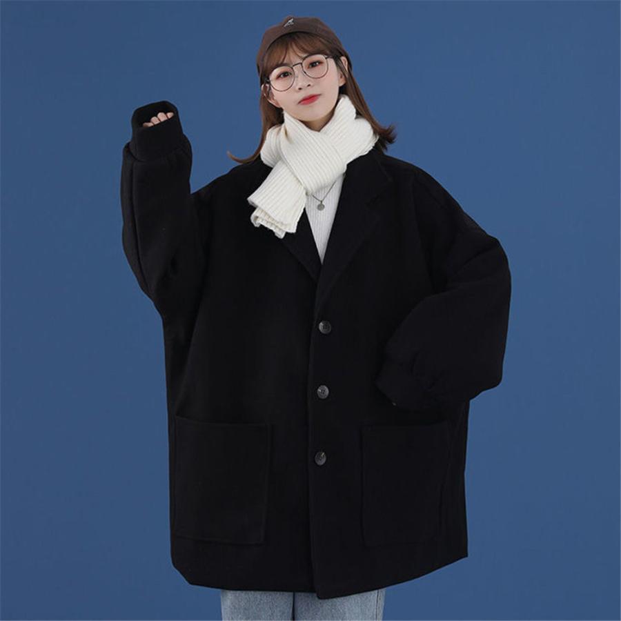 大きいサイズ レディース コート チェスターコート カシミア風 M〜4XL 