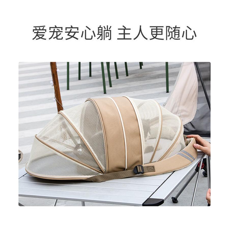 ペットキャリー バッグ 伸縮自在 リュック ケース ゲージ メッシュ 猫