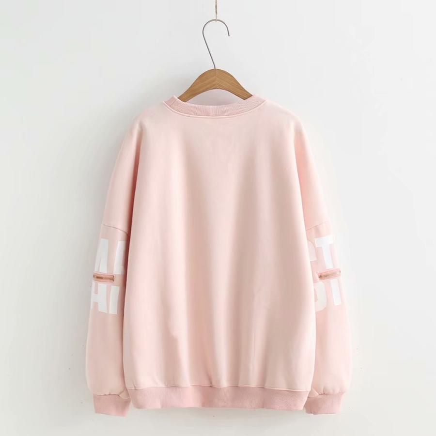 大きいサイズ レディース メッセージ トレーナー XL〜4XL相当 LL