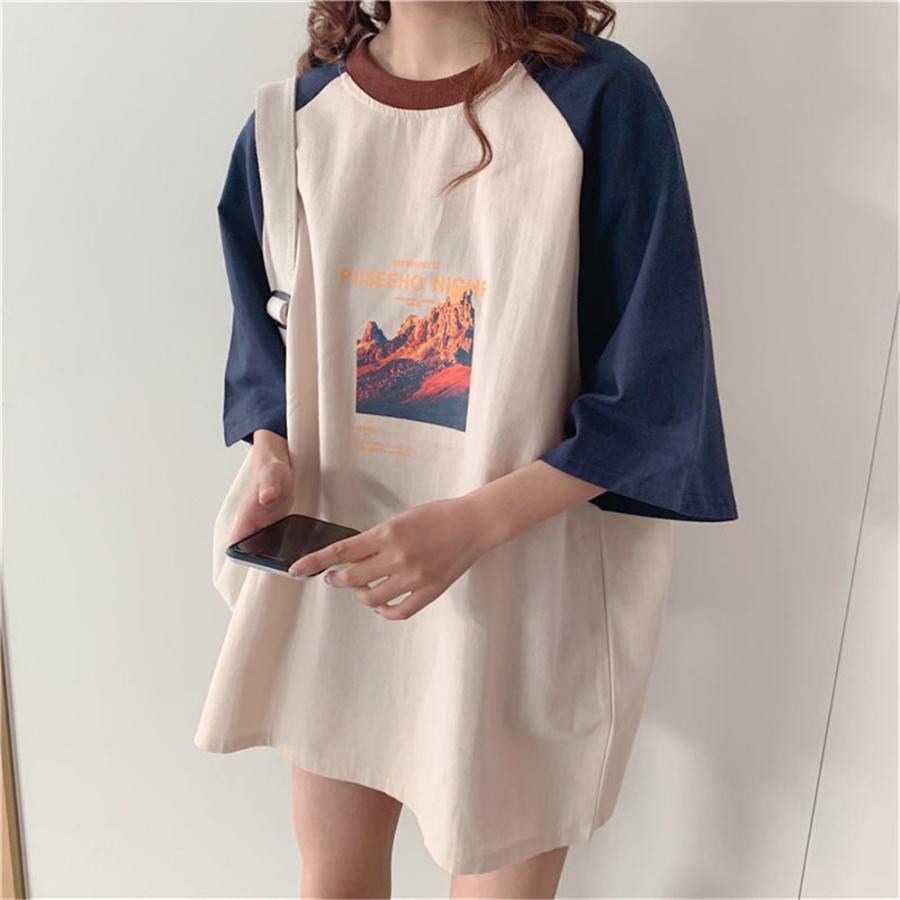大きいサイズ レディース Tシャツ ゆったり かわいい 大人女子
