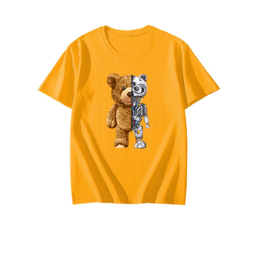 大きいサイズ レディース Tシャツ クマ メカ アンドロイド ウサギ