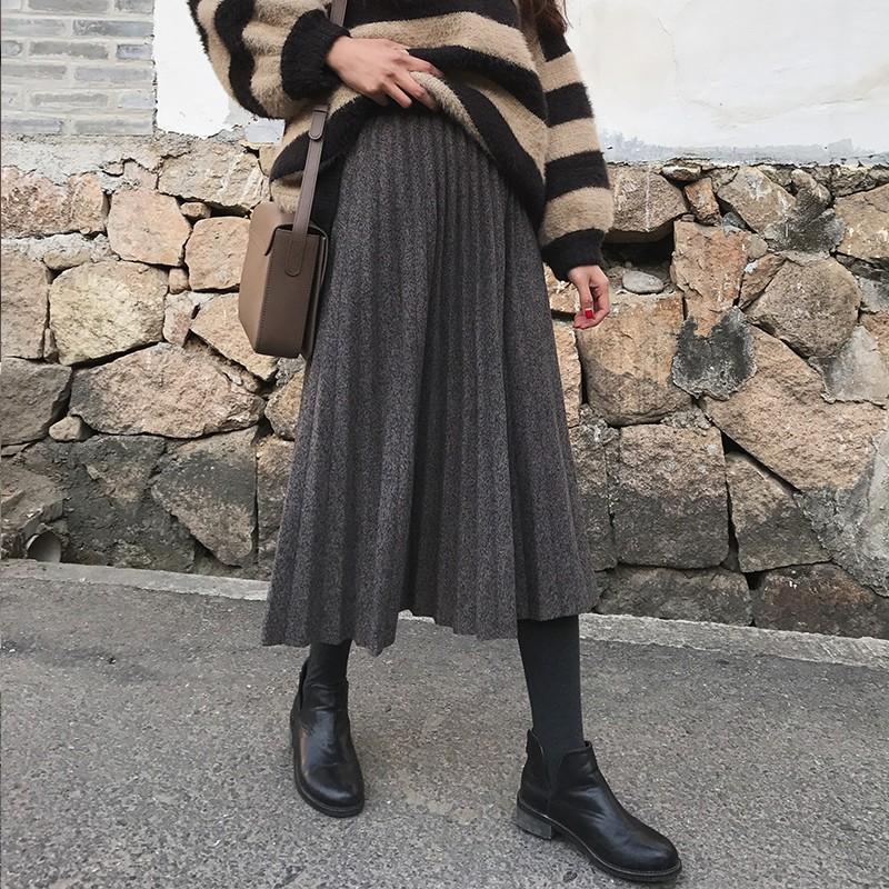 大きいサイズ レディース プリーツ ロング スカート XL〜4XL LL 大きいサイズ レディース プリーツ ロング スカート XL〜4XL LL