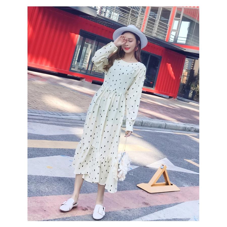 大きいサイズ レディース 水玉 ロング ワンピース Xl 3xl Ll 2l 3l Wp 0008 A Puni Masyu Mon Cheri 通販 Yahoo ショッピング