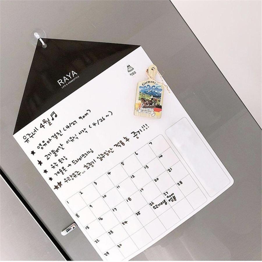 伝言板 メッセージボード 磁石 冷蔵庫 かわいい ハウス型 壁掛け 予定