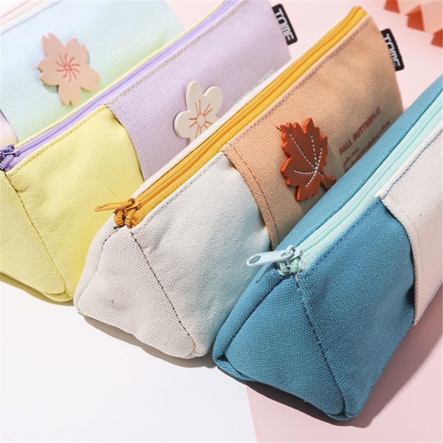 は自分にプチご褒美を ペンケース 筆箱 ポーチ 桜 紅葉 インスタ映え 文房具 高校生 中学生 人気 おもしろ 可愛い 入学祝い 卒業式 ギフト Materialworldblog Com