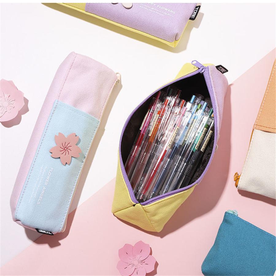 は自分にプチご褒美を ペンケース 筆箱 ポーチ 桜 紅葉 インスタ映え 文房具 高校生 中学生 人気 おもしろ 可愛い 入学祝い 卒業式 ギフト Materialworldblog Com