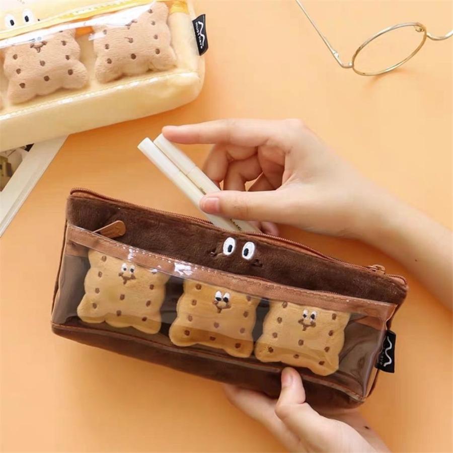 ペンケース 筆箱 ポーチ 大容量 クッキー キッズ インスタ映え 文房具 高校生 中学生 人気 おもしろ 可愛い 入学祝い 卒業式 ギフト Za 0191 A Puni Masyu Mon Cheri 通販 Yahoo ショッピング