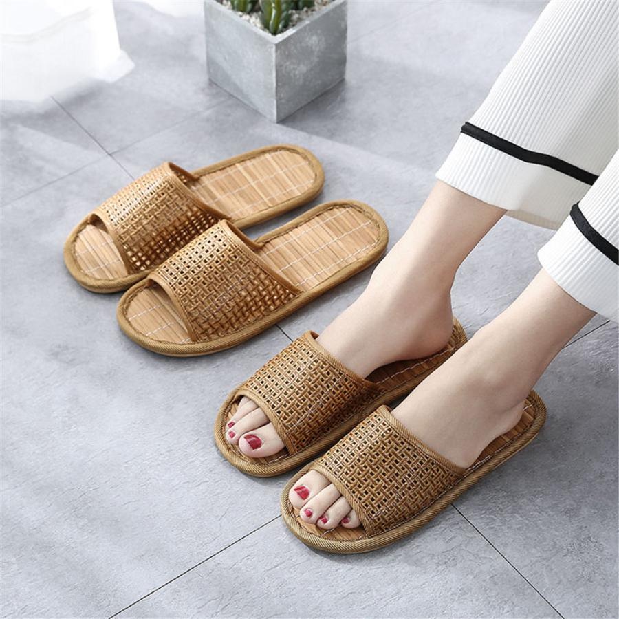 スリッパ サンダル 夏用 竹 おしゃれ 来客用 室内 雑貨 ルームシューズ メンズ 新着 洗える レディース