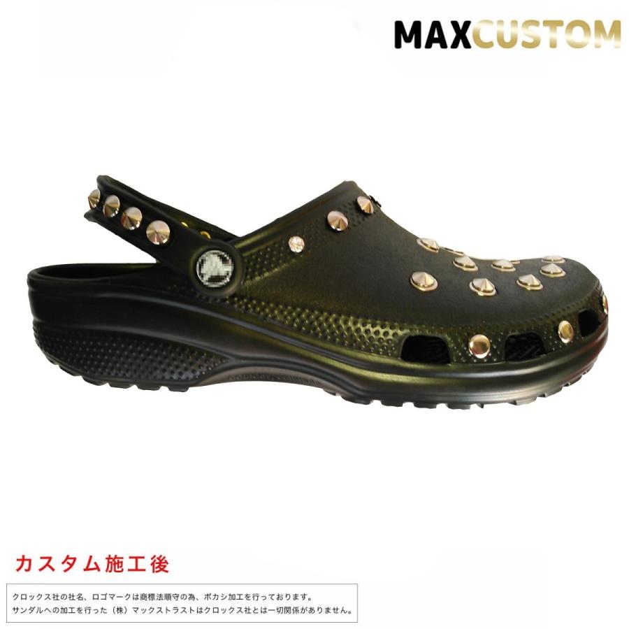 新品 カスタム Crocs メガクラッシュ クロックス パンク 仕様 Punk