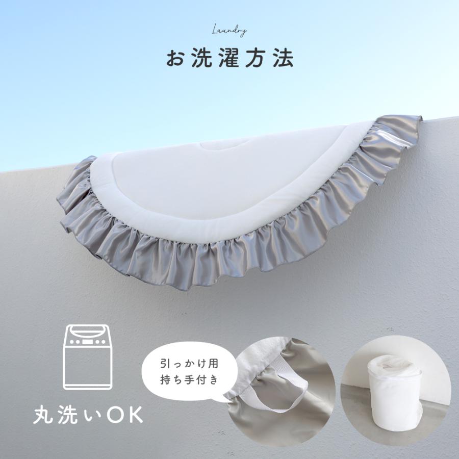 PUPPAPUPO サニーマット フリル ベビー ラグ マット 月齢フォト ごろ寝 寝相 アート プレイマット 赤ちゃん 出産祝い プレゼント 円形 ギフト プッパプーポ | PUPPAPUPO | 18