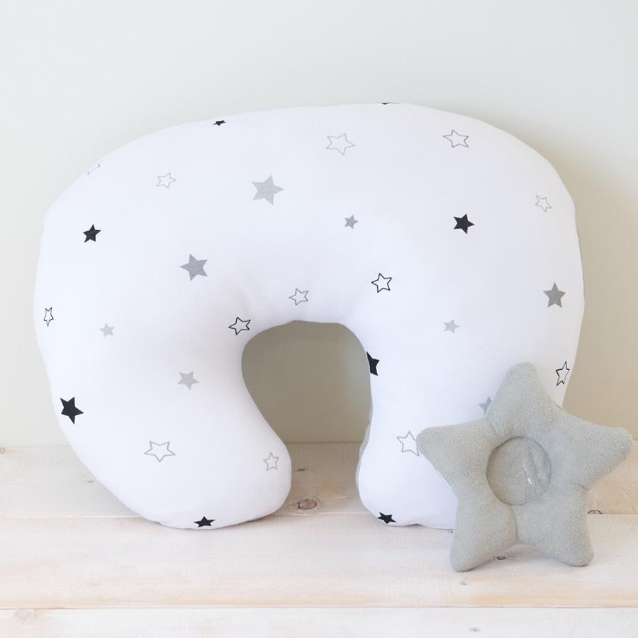 洗える 授乳クッション サポート枕 トゥインクルスター 星柄 授乳 母乳 クッション 抱き枕 パパママクッション 腕枕 うでまくら 0243 Puppapupo 通販 Yahoo ショッピング