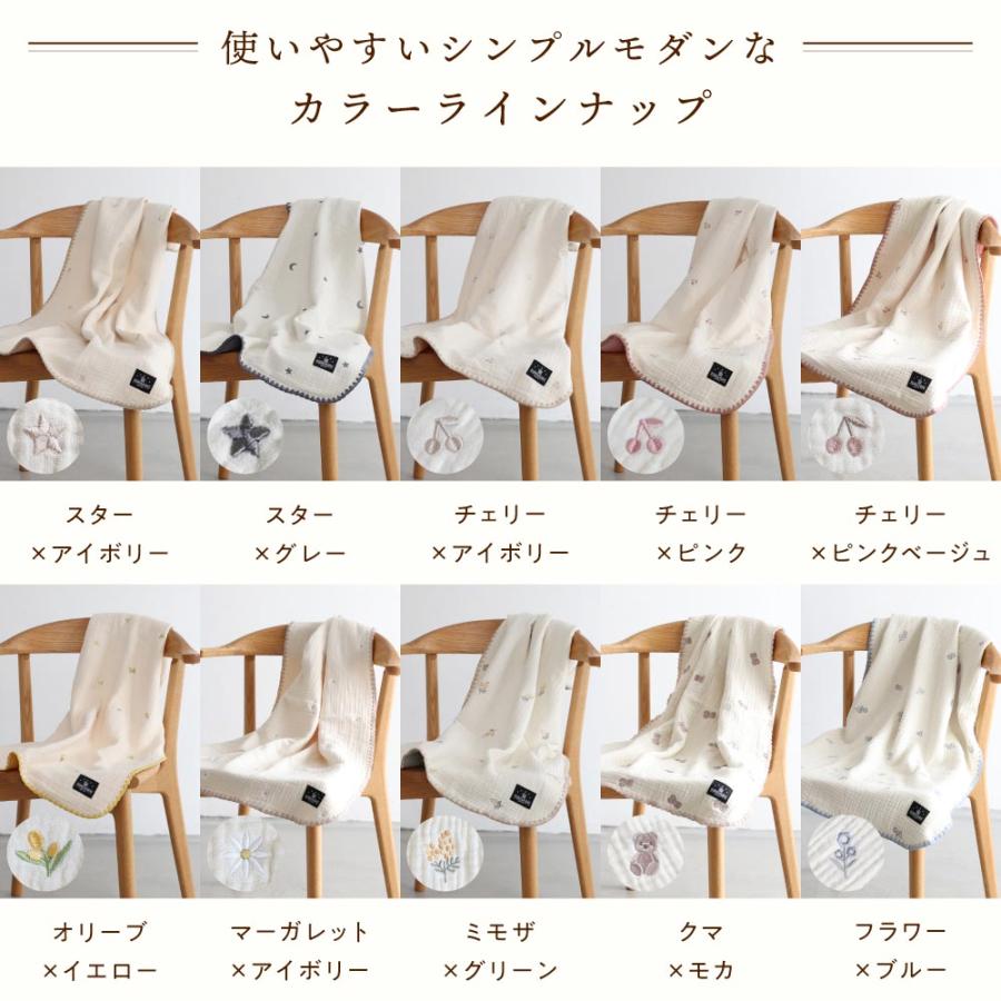 PUPPAPUPO（プッパプーポ） ベビーブランケット 【6重ガーゼ】 ベビー