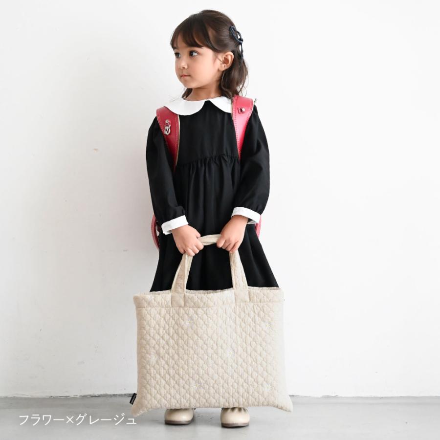 ヌビA4 トートレッスンバックイブルイルカ水色ブルー男の子女の子