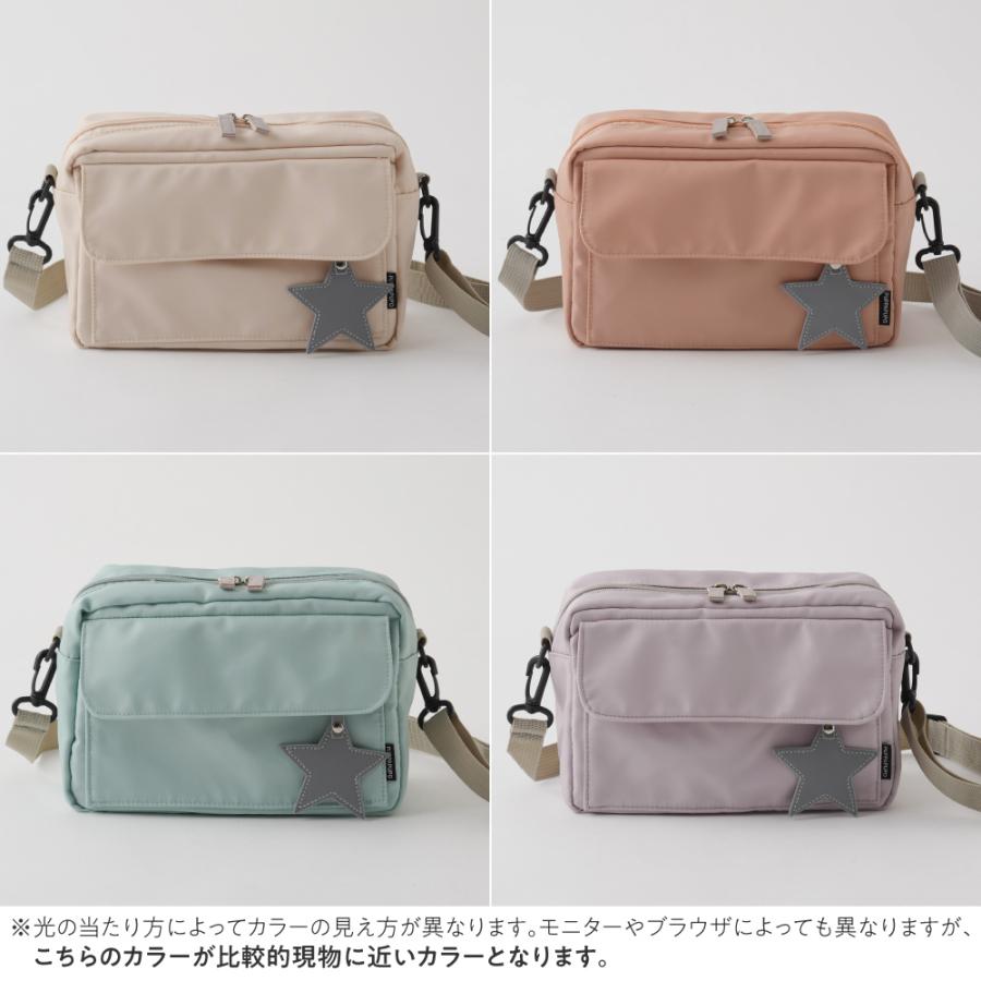 PUPPAPUPO（プッパプーポ） ショルダーバッグ 通園バッグ チャーム付き