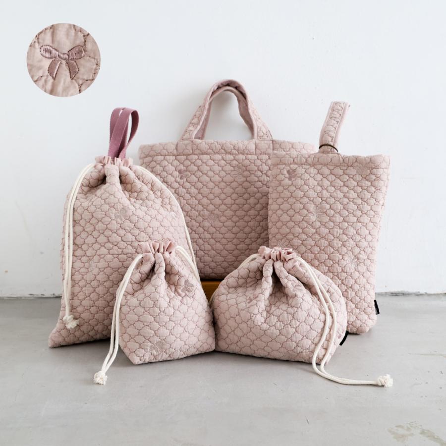 mam。ヌビ　レッスンバッグ、上履き入れ　恐竜刺繍　韓国イブル mam様専用。ヌビ レッスンバッグ、上履き入れ 恐竜刺繍 韓国
