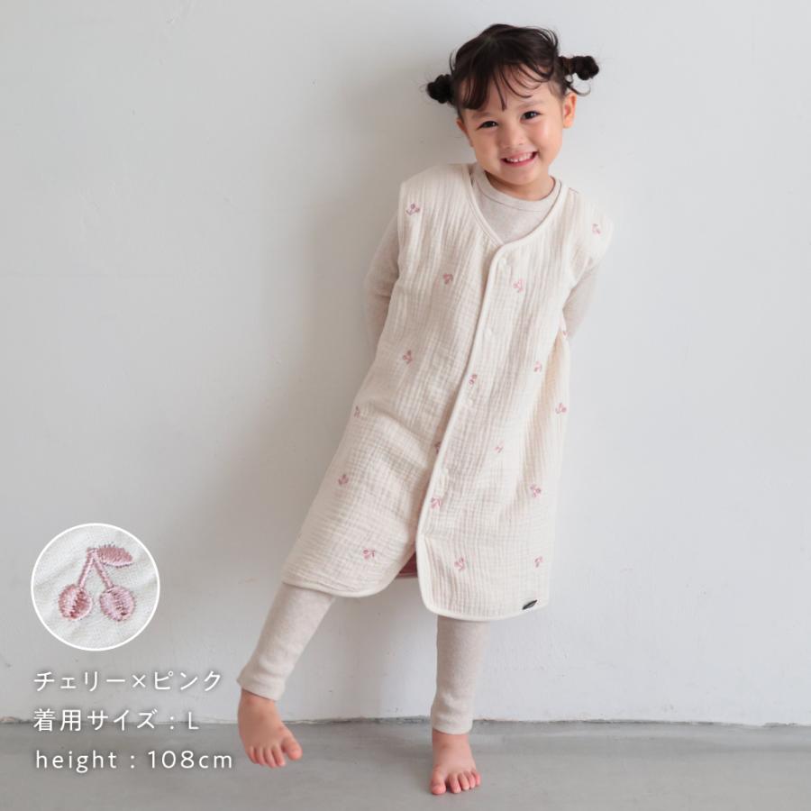 PUPPAPUPO スリーパー 【6重ガーゼ】 綿100% 2WAY 選べる 袖あり