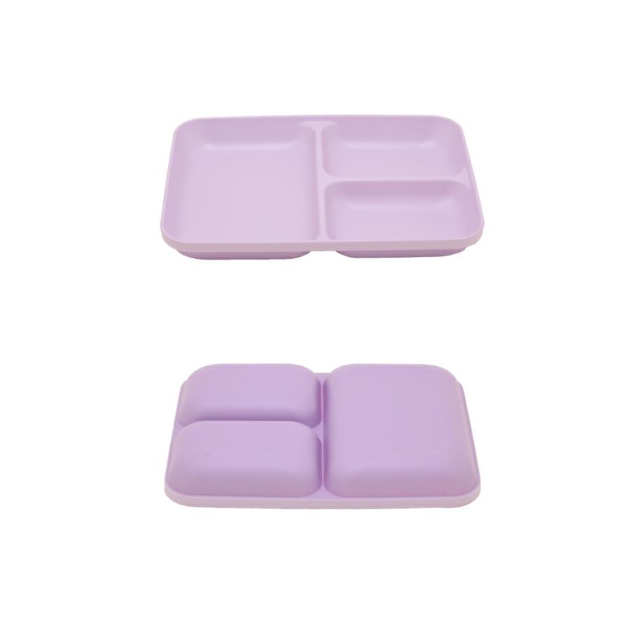 【MRF】19mmAA&19mmプラ×1台分セット(ブルー/ピンク)【即納】 PUPPAPUPO（プッパプーポ） MIN FARG スタック仕切皿 子供用 食器