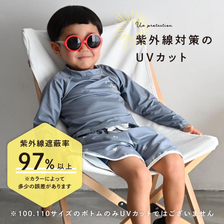 PUPPAPUPO（プッパプーポ） 水着 ラッシュガード サーフパンツ 裏地