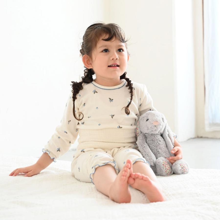 PUPPAPUPO ベビー パジャマ 長袖 腹巻 付き キッズ ルームウェア