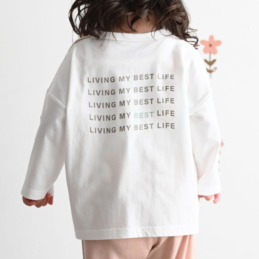 PUPPAPUPO（プッパプーポ） 【春夏】 オーバーサイズ 長袖 Tシャツ 綿