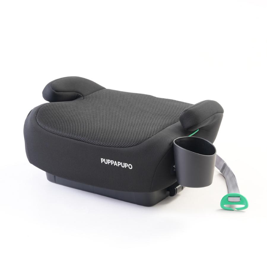 PUPPAPUPO ブースターシート ISOFIX 洗える R129 軽量 ジュニアシート レンタカー ドリンクホルダー キッズ ジュニア カーシート 安全基準合格 プッパプーポ | PUPPAPUPO | 02