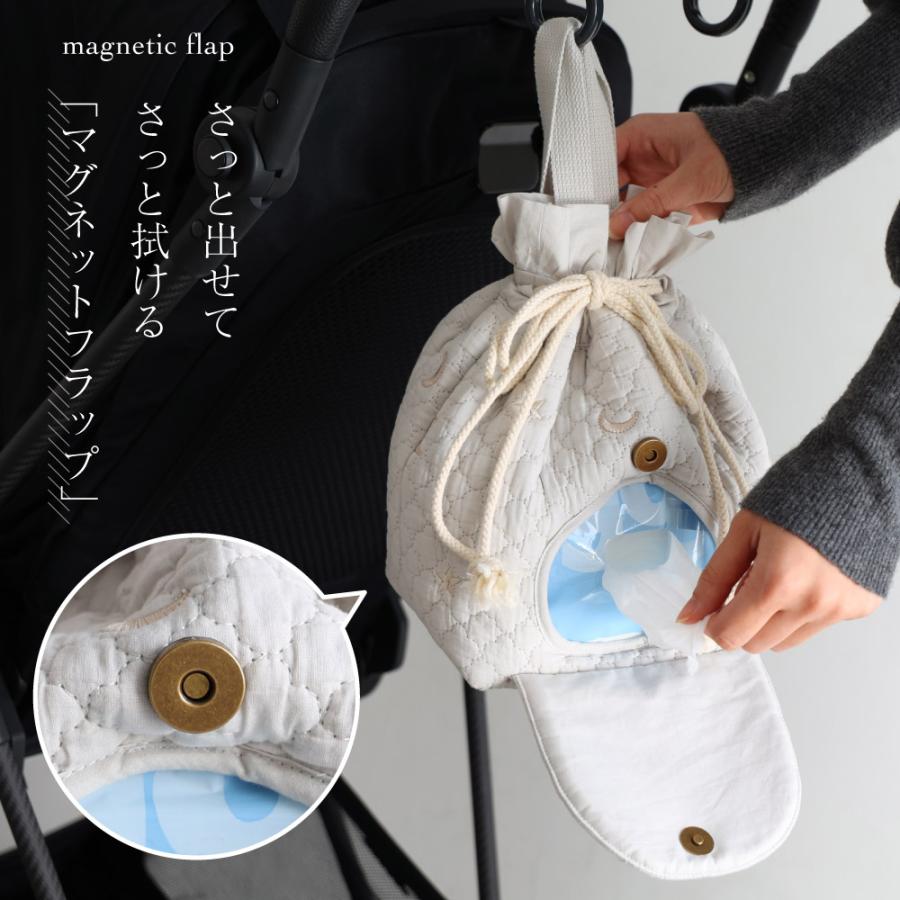 PUPPAPUPO（プッパプーポ） おむつポーチ 巾着 おむつケース