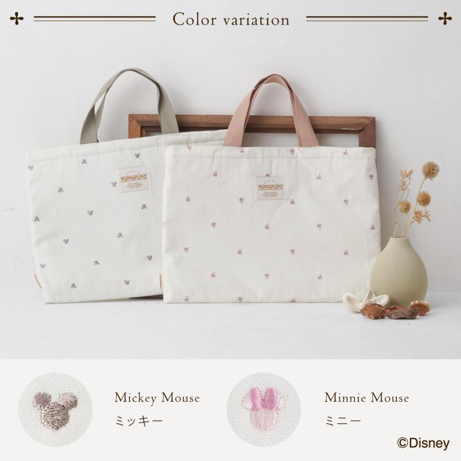 PUPPAPUPO DISNEY/PUPPAPUPO レッスンバッグ ミッキー ミニー