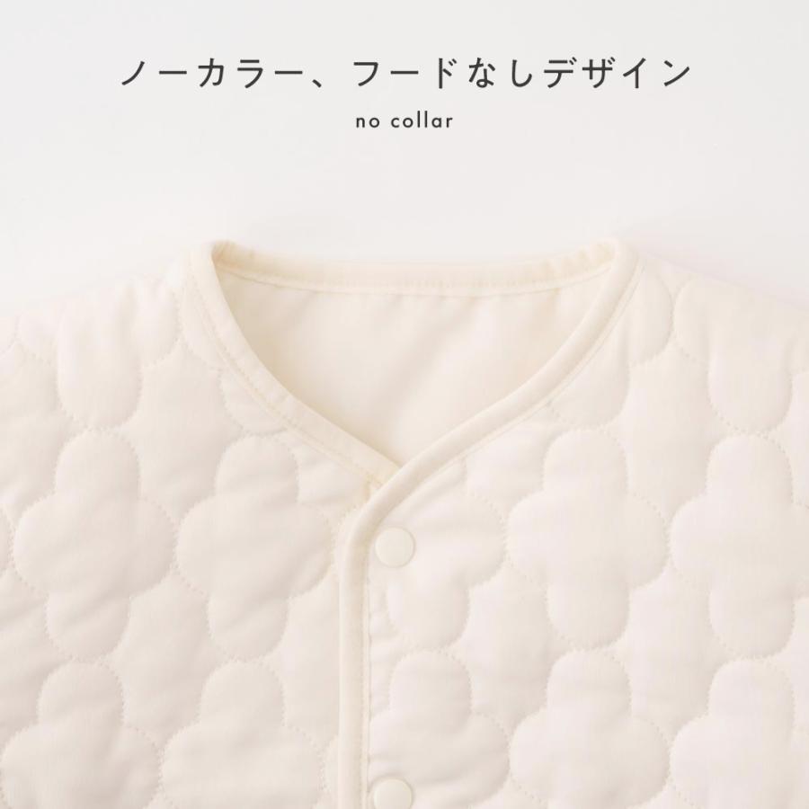 PUPPAPUPO（プッパプーポ） 【撥水】 洗える ノーカラー キルティング