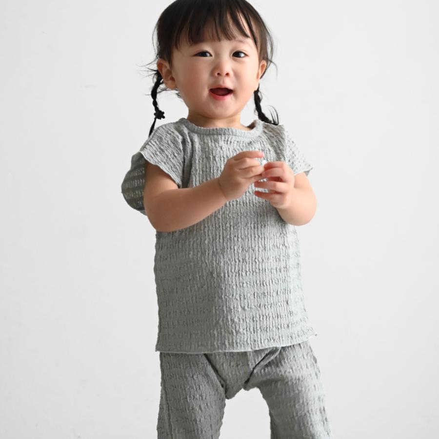 PUPPAPUPO（プッパプーポ） セットアップ ノースリーブ パンツ 楊柳