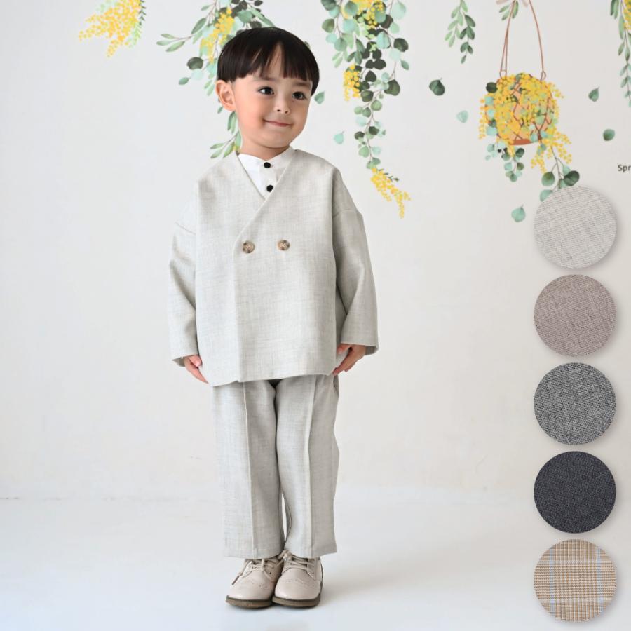 PUPPAPUPO（プッパプーポ） セットアップ ノーカラージャケット