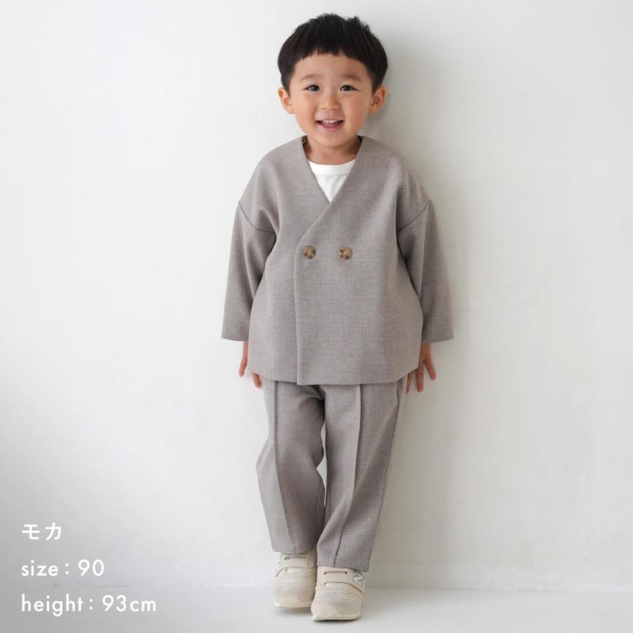 PUPPAPUPO（プッパプーポ） セットアップ ノーカラージャケット