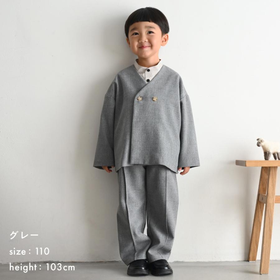 PUPPAPUPO（プッパプーポ） セットアップ ノーカラージャケット