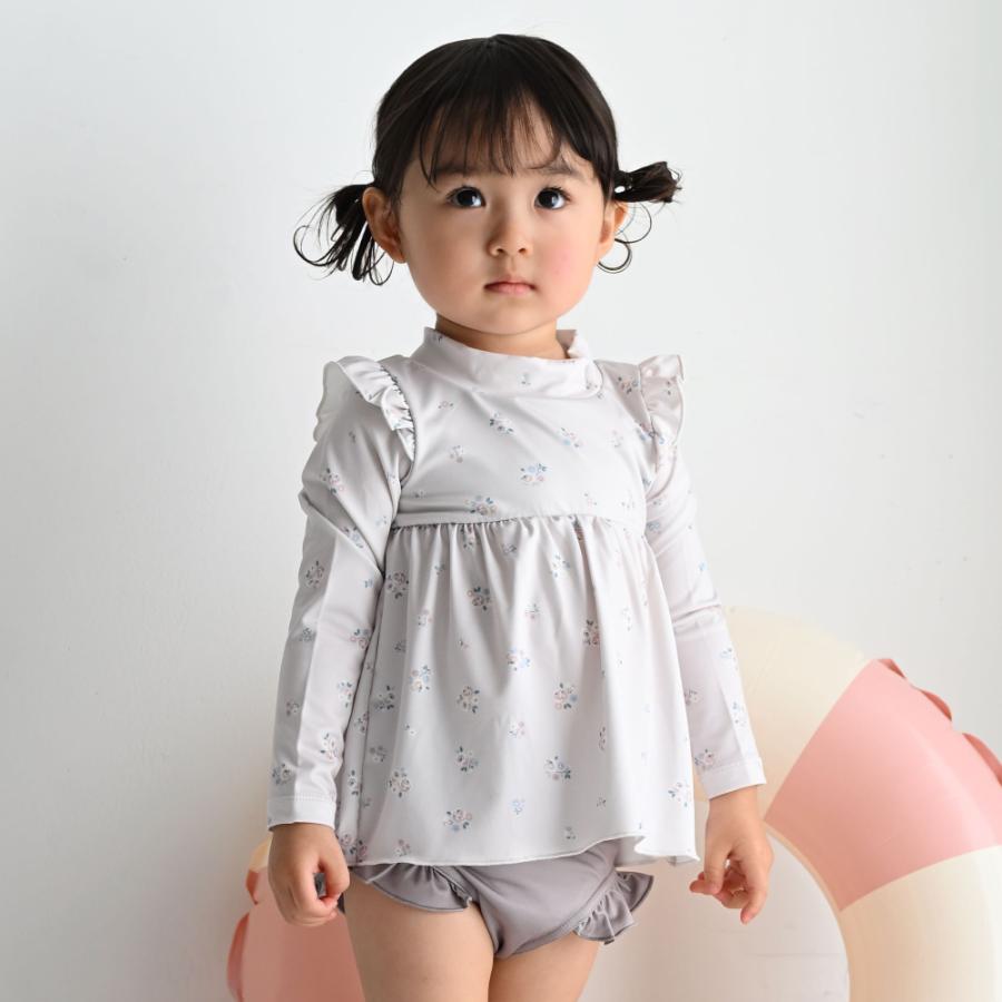 PUPPAPUPO（プッパプーポ） 水着 ラッシュガード セパレート 裏地付
